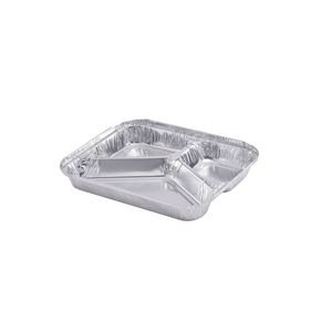 Disposable 3 Compartment Disposable Aluminum <strong>Foil</strong> <strong>Food</strong> <strong>Container</strong> - Product Image 4