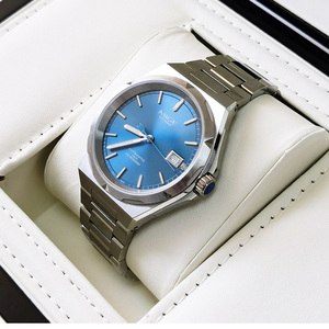 Reloj de Hombre Personalizado de Lujo, de Acero Inoxidable, con Movimiento Mecánico Automático Miyota, Resistente al Agua, Cronógrafo, Esfera con Agujas, Correa de 20 mm - Product Image 3