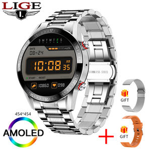 <span class=keywords><strong>Reloj</strong></span> <span class=keywords><strong>inteligente</strong></span> para hombre, dispositivo con control de la presión arterial y múltiples modos de ejercicio - Product Image 1