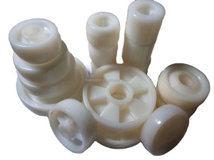 MW Hand paletten rolle <span class=keywords><strong>Nylon</strong></span> /PP/PU/Gummi-Wagenheber räder Gabelstapler-Last räder - Product Image 2