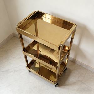Carrito de Salón con Ruedas, Estante de Almacenamiento Móvil para Equipo de Peluquería, Muebles de Salón de Belleza - Product Image 1
