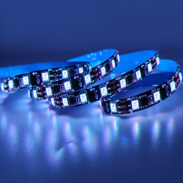 WS2811 5050 60 Lamps RGB App Control LED Light Strings Flexible Office Decoration Strip