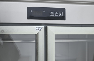 <span class=keywords><strong>ตู้</strong></span>แช่เย็นแบบระบายความร้อนด้วยอากาศ พร้อมระบบควบคุมอุณหภูมิแบบดิจิตอลและกระจกสองชั้น ใช้สำหรับแขวนและตากเนื้อวัว ฯลฯ - Product Image 5