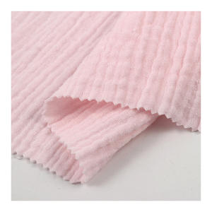 Tissu en mousseline de coton biologique tissé sans AZO, sans fluorescence, antistatique, pour robes de bébés filles et garçons, prix d'usine bon marché - Product Image 2