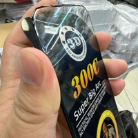 Protection d'écran en verre trempé 300C Super Big Arc à couverture intégrale pour iPhone DUO 18 17 Pro Max Air 16 15, film de protection antistatique
