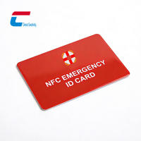 Tarjeta de Identificación Médica NFC con Código QR Personalizado para Contacto de Emergencia, Cuidado de Ancianos y Seguridad Infantil