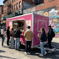Nouvelle remorque de restauration rapide certifiée DOT, fabriquée en maïs, pour la vente de café et de glaces en ambulant, idéale pour les restaurants.