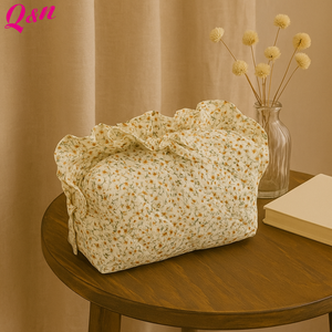 Luxe de haute qualité pour rose petit pour trousses de toilette impression personnalisée beaux sacs à main cosmétiques pour femmes grande capacité de jeune fille - Product Image 1