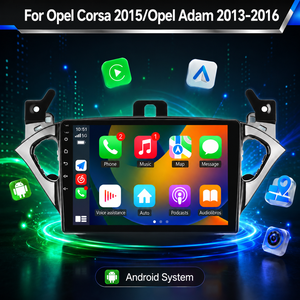 ผู้จัดจำหน่ายขายส่ง จอแอนดรอยด์ IPS ขนาด 9 นิ้ว รองรับเสียงความละเอียดสูง Android Auto GPS สำหรับ <span class=keywords><strong>Opel</strong></span> <span class=keywords><strong>Corsa</strong></span> <span class=keywords><strong>2015</strong></span> <span class=keywords><strong>Opel</strong></span> Adam 2013-2016 - Product Image 1