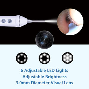 Otoscopio WiFi HD 1080P con 6 Luces LED, Cámara Eléctrica de Plástico para Oído y Nariz para Niños y Adultos - Dispositivo Médico Doméstico - Product Image 5