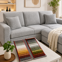 Tissu Chenille Personnalisé pour Canapé, Écologique, Anti-Plis, 100% Polyester Teint Uni, Grammage Lourd pour Textile de Maison