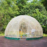 Garden Bee Luxury Hotel Camping Eco-Friendly Couverture anti-moustiques gonflable Tente dôme pour le glamping Tente dôme de luxe