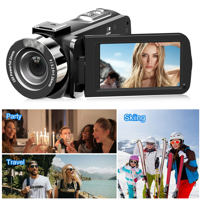 Professional Video Cameras Photographic Professional Buying Digital Camera With Battery and Memory Card