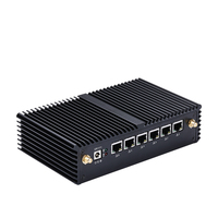 K30731G6-S05 Intel Core I3 Dual-Core, Router Firewall con 6 Puertos Gigabit LAN, Mini PC Sin Ventilador, Almacenamiento SSD+HDD, RAM DDR4 para Uso Empresarial