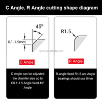 Facile à utiliser Coupe d'arc Angle linéaire Chanfrein pneumatique Mini machine à chanfreiner portable