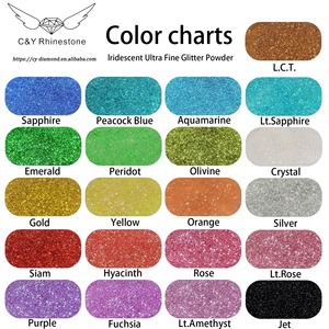 Bột nhũ móng tay 3D mạ crom sáng bóng từ tính CY Colors Pigment, chất liệu nhựa acrylic, dạng bột sequin - Product Image 5