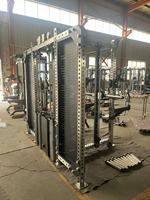SK Factory Direct Six Post Functional Trainer Smith Machine Wholesale OEM ODM Power Rack Cable Crossover Commercial Gym Supply