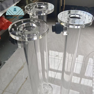 บริการผลิตอะคริลิกแบบแม่นยำด้วยเครื่อง CNC สำหรับงานขึ้นรูปขอบอะคริลิก, งานกลึง PMMA, งานตัดลวดด้วย EDM สำหรับงานกลึงเกลียว และงานผลิตท่ออะคริลิกตามสั่ง - Product Image 1