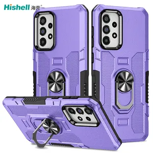 Custodia per cellulare antiurto Armore con supporto ad anello per <span class=keywords><strong>Samsung</strong></span> A73 5G - Product Image 6