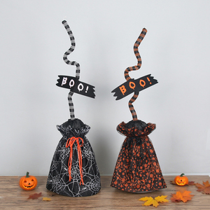 SOTE Nuevo diseño Escoba eléctrica de Halloween Naranja Música electrónica Escoba de <span class=keywords><strong>Brujas</strong></span> Halloween Fiesta en casa Decoración novedosa - Product Image 1