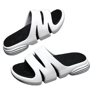 Sandal Karet kustom dengan Logo Anda sandal terbaik untuk pria sandal Flip Flop Slipper produsen