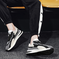 Nouvelles Baskets Respirantes pour Hommes 2025 – Prix Usine – Tige en PU – Chaussures de Sport et Loisirs à Semelle Souple – Idéales pour la Marche