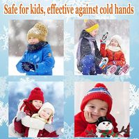 Poche réutilisable personnalisée chauffe-mains Magic Heat Pack Click Gel coussin chauffant pour le soulagement de la douleur
