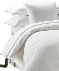 Khăn Trải Giường Khách Sạn Màu Trắng Sọ<span class=keywords><strong>c</strong></span> Sa Tanh Tc 100% Cotton 60*40S 300 Vải Cuộn Bán Toàn Bộ Để Làm Ga Trải Giường - Product Image 5