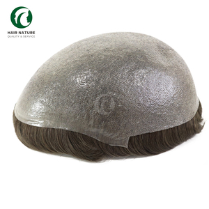 Peluca de Cabello Humano Indio Mirage-0.03-0.04mm, Sistema Capilar de Densidad 100%, con Base de Piel Fina, Nudos Invisibles y Línea de Cabello Natural - Product Image 5