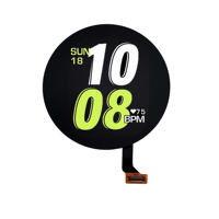 2.06 İnç 410x502 AMOLED Ekran Paneli MIPI 24Pin 850 Nit Yüksek Parlaklıkta OLED Ekran, Dokunmatik IC CST9217 ile