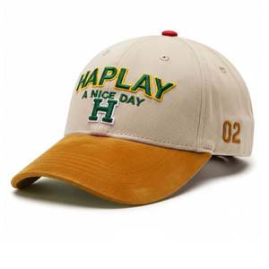 หมวกเบสบอลผ้านิ่มปักลายสำหรับเล่นกีฬาวิ่งทำจากผ้าฝ้ายมีโลโก้ออกแบบได้ตามต้องการ - Product Image 5