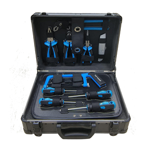 84pcs Multifunctional Tool <b>Sets</b> With Tool Box for Car Repair and Daily Household Use TC-102 Aluminum Tool Box - Product Image 2