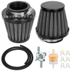 Filtro de Aire Cónico para Motocicleta Znrui, 38mm, Metálico, Kit de Repuesto Todoterreno, Montaje Frontal - Product Image 1