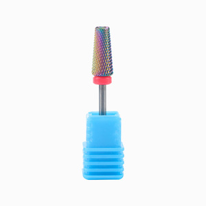 Brocas de Carburo de Tungsteno con Diamantes de Colores para Uñas Acrílicas, Herramientas de Manicura para Eliminar Cutículas - Product Image 5