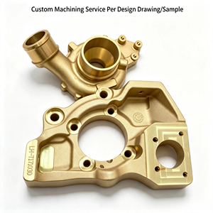Systèmes hydrauliques et pneumatiques OEM, pièces en laiton usinées, alliage de cuivre C36000, service de moulage sous pression, usinage CNC pour pièces automobiles - Product Image 1