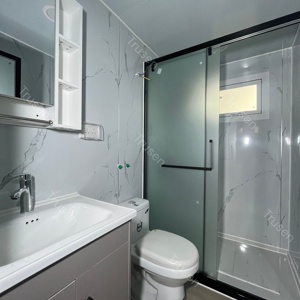 Porte en aluminium à rupture de pont thermique à installation rapide, extensible et mobile, pour mini-maison et mini-<span class=keywords><strong>appartement</strong></span>, avec toilettes, salle de bain et cuisine - Product Image 5