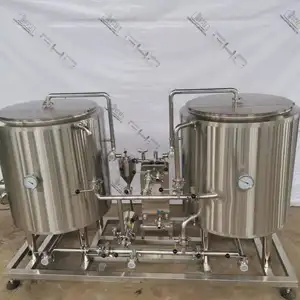 2024 GHO yüksek kalite 200L bira brewhequipment ekipmanları Mashing sistemi Boiling Lauter Tun kaynar fermentasyon ekipmanları 1000L