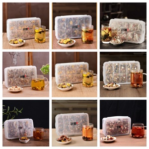Thé en vrac en sachet Natural Goddess Rosy Beauty au sucre brun, gingembre, jujube, longane et goji, 12g, vente en gros - Product Image 5