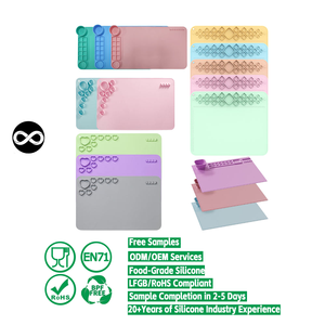 Tapis de <span class=keywords><strong>peinture</strong></span> en silicone pour enfants, bloc de gribouillage - Product Image 1