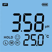 TOPTION PH-mètre de sol numérique multifonction portable 16.00 -2.00 TDS EC mètre PH-mètre de laboratoire portable OEM & ODM pris en charge