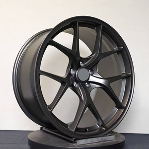 18-22 Inch Forged Aluminum <b>Wheel</b> Matte Black Multi-<b>Spoke</b> Design New Condition PCD 114.3mm ET 35mm 8.5J Universal Fitment - Product Image 5