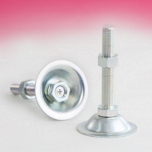 HARMONIE - Kit de Pernos y Tuercas Estándar para Patas Niveladoras de Alta Resistencia, Cromado Trivalente, Equivalente a Hierro Ss400, Modelo P1-8 - Product Image 1