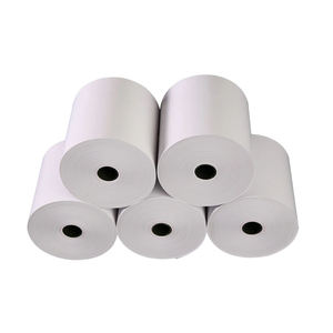 Wholesale Supermarket ATM/POS Cash Registers Receipt Tape 57 X 40 mm 80X80 mm BPA Free Till Roll Thermal Paper Roll - Product Image 2