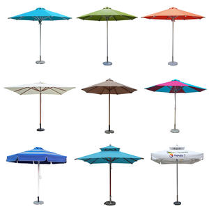 Parasol de jardin en aluminium robuste pour terrasse, vente en gros d'usine, logo commercial pour <span class=keywords><strong>restaurant</strong></span> - Product Image 2