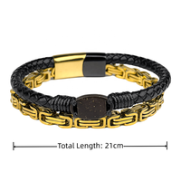 Bracelet NFC de Luxe en Coque de Noix de Coco avec Boucle Magnétique, Bracelet Intelligent RFID 13,56 MHz pour Contrôle d'Accès Hôtelier, Cadeaux NFC OEM/ODM