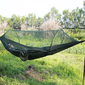 Irondonkey ngoài trời muỗi phòng chống dù để che nắng nhanh chóng mở <span class=keywords><strong>Nylon</strong></span> dù nhẹ cắm trại võng - Product Image 4