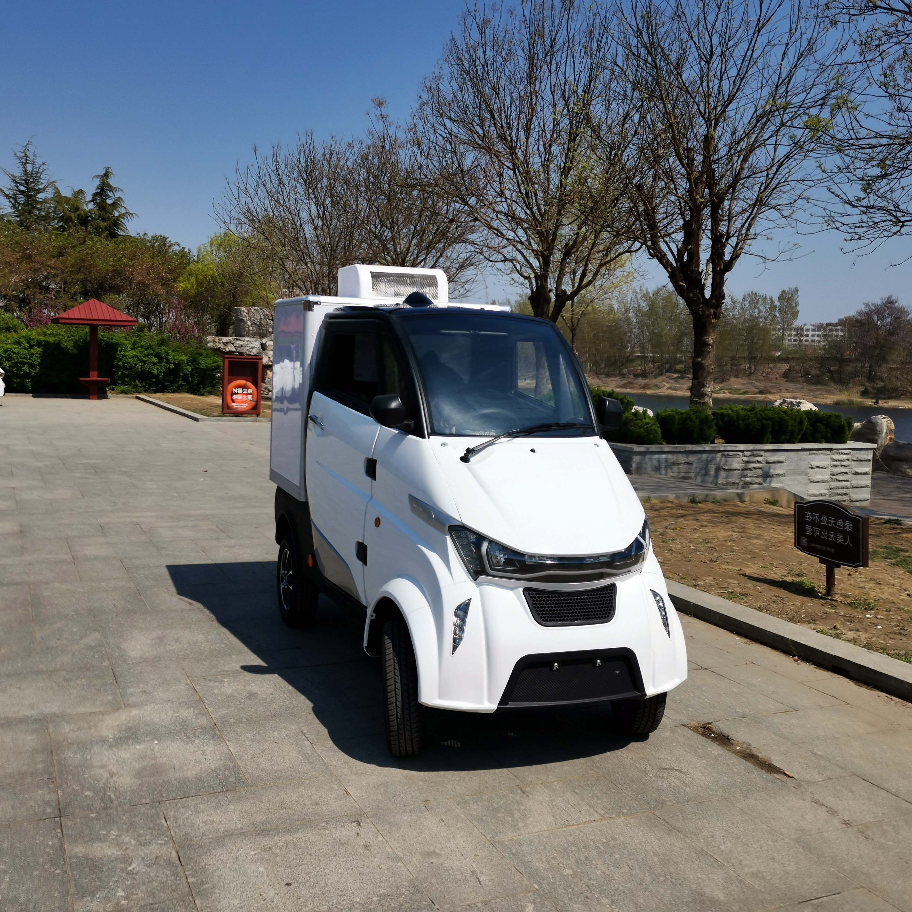 Доставка на вынос, миниатюрный электрический пищевой автофургон с EEC