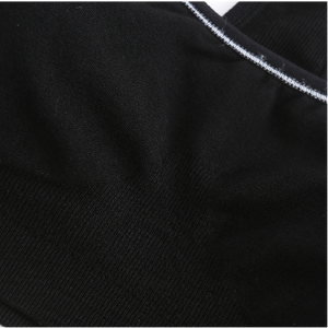 BAMBOOワイヤーフリー高品質水分吸収プッシュカスタムロゴプラスサイズシームレス環境にやさしいハイインパクトスポーツブラ - Product Image 5