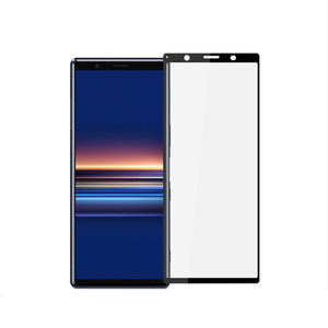 Protection d'écran en verre trempé 2.5D 9H avec impression soyeuse et couverture intégrale de colle pour <span class=keywords><strong>Sony</strong></span> Xperia 5 - Vente Flash - Product Image 5