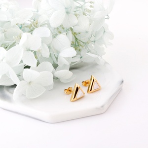 Pendientes de Moda 2022, Chapados en Oro, con Diseño de Frutas, Limón y Astronauta, con Anillo de Acero Inoxidable - Product Image 6